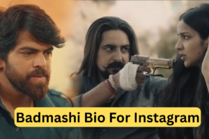 Badmashi Bio For Instagram