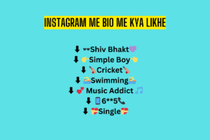 Instagram Par Bio Me Kya Likhe | इंस्टाग्राम पर बायो में क्या लिखे (80+ Bio Ideas)