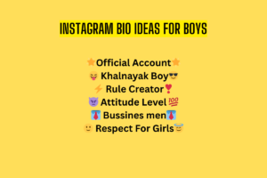 Instagram Par Bio Me Kya Likhe | इंस्टाग्राम पर बायो में क्या लिखे (80+ Bio Ideas)