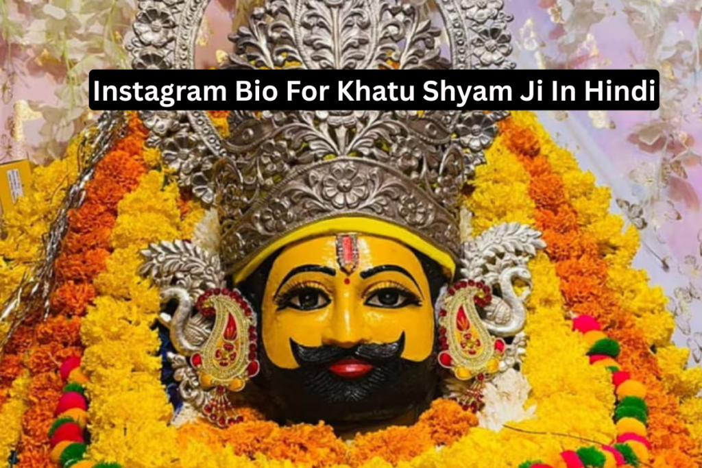 270+ Popular Instagram Bio For Khatu Shyam Ji In Hindi
