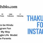 Thakur Bio for Instagram