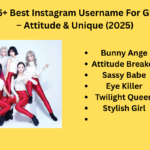 785+ Best Instagram Username For Girls – Attitude & Unique (2025)